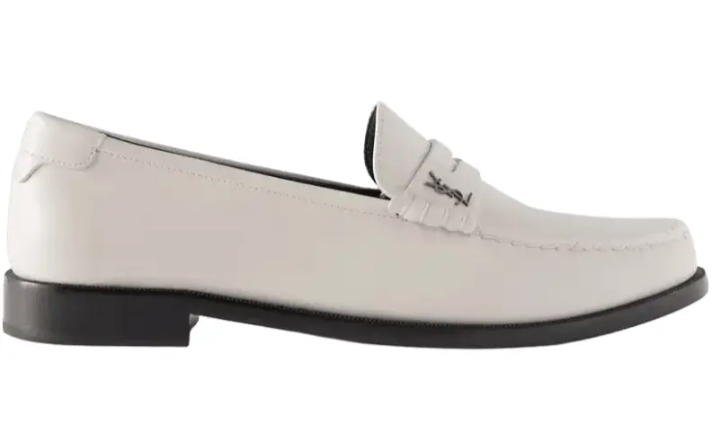 White Loafers: Bold and Sophisticated