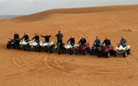الدراجات الرباعية في صحراء الرياض: استكشاف الصحراء بأسلوب مثير