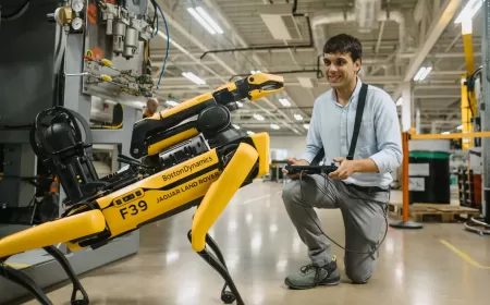 JLR Introduces Rover: The AI-Powered Robotic Guard Dog for EV Safety