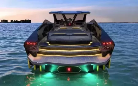 Lamborghini Yacht Unveiled: A New Era of Yacht Rentals in Dubai