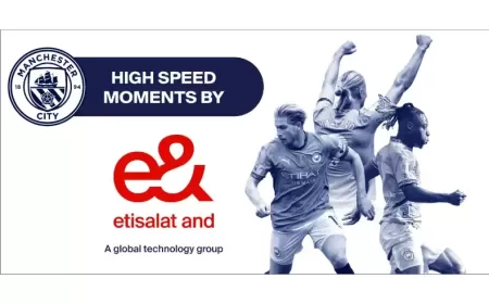 e& and Man City partner to celebrate the joy of high-speed moments