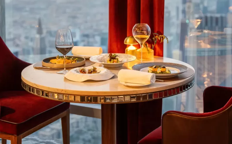 A Romantic Escape at At.mosphere Burj Khalifa