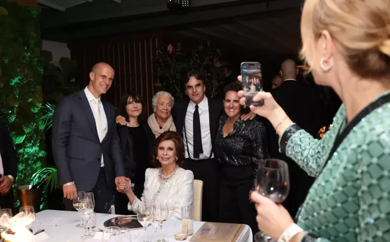 A Night of Celebration for Sophia Loren