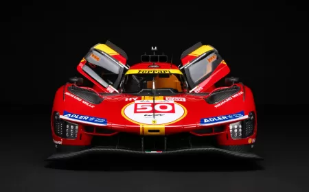 Amalgam Collection Perfectly Replicates Ferrari’s 2024 Le Mans Winner at 1:8 and 1:18 Scale