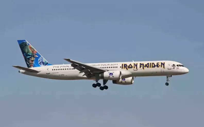 Iron Maiden's ‘Ed Force One’