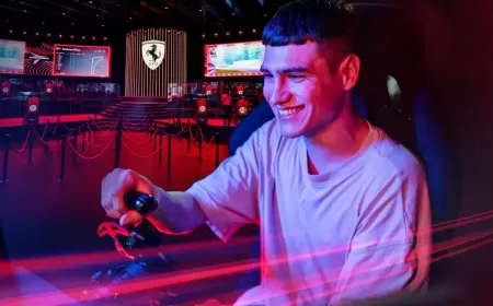 Experience the Thrill at the First Ferrari Esports Arena in Abu Dhabi