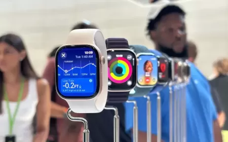 تجربة ذكية مع Apple Watch Series 10: التصميم الانيق والمزايا الصحية المتطورة