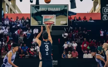 FIBA 3x3 Basketball Thrills Abu Dhabi Corniche with Global Stars
