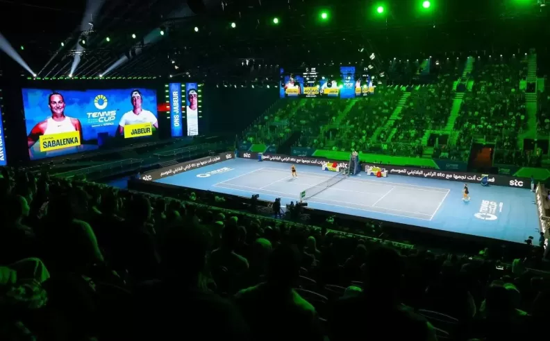 Top Tennis Talent Competes in Riyadh