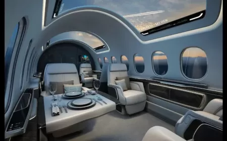 Unveiling Extravagance: Inside 3 of the World's Most Luxurious Private Jets