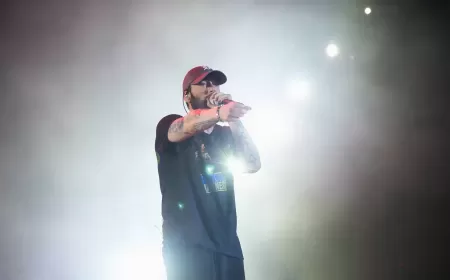 Eminem Wows Abu Dhabi Fans on Night Three of FAB After-Race Concerts