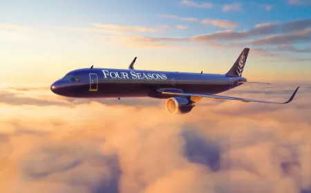 طائرة فورسيزونز الخاصة تتوفر للمرة الأولى للحجز خلال تواريخ محددة في 2024