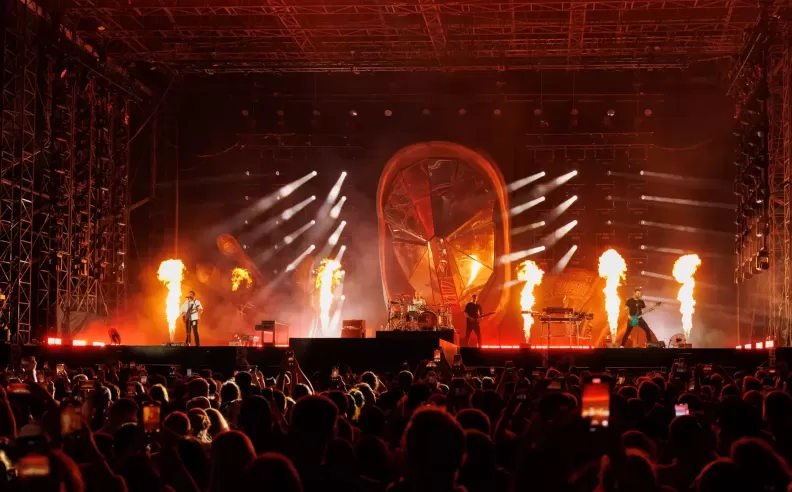 Muse Close Out FAB After-Race Concerts with a Show-Stopping Finale