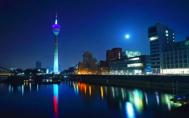 Rhine Tower: The World’s Largest Digital Clock