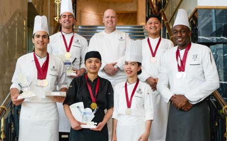 The Ritz-Carlton, Doha’s talented culinary team is triumphant at the Qatar chefs challenge 2024 corporate roadshow