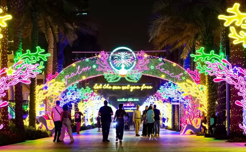 DSF Drone Shows Light Up Dubai’s Skies