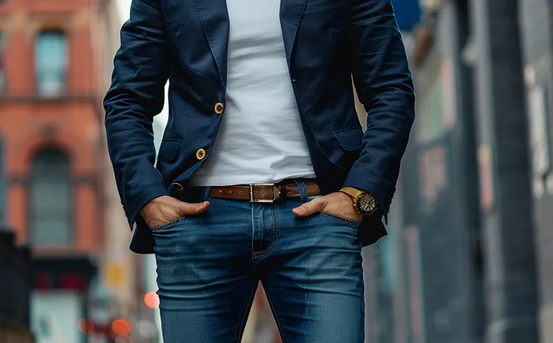 Slim-fit jeans for a streamlined look