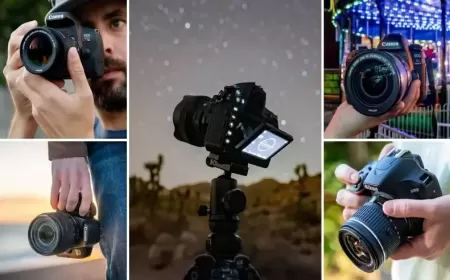 Best DSLR Cameras for Beginners: Capture the World Like a Pro