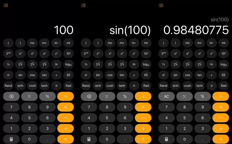 Scientific Mode for Advanced Calculations