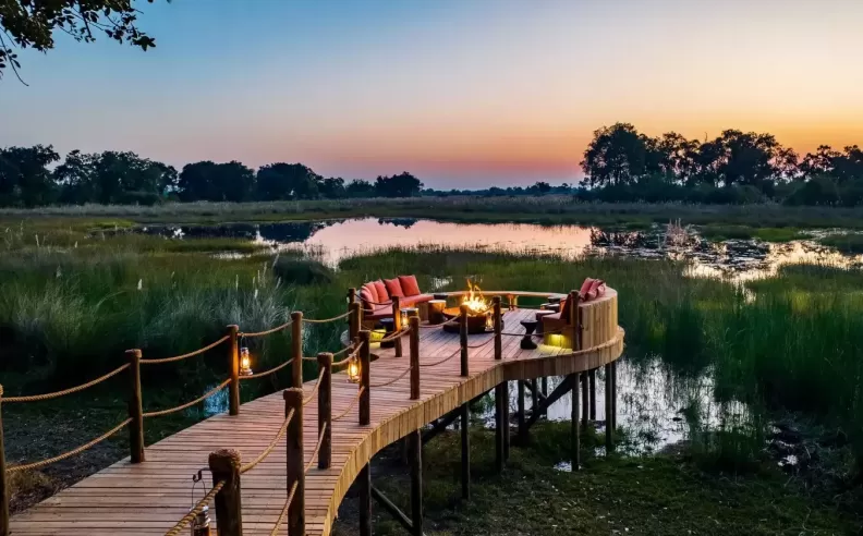 جزيرة North Island Okavango في بوتسوانا