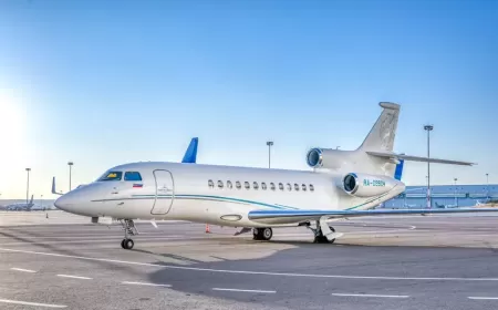 طائرة تايلور سويفت Dassault Falcon 7X: رمز الفخامة والكفاءة