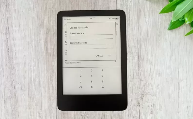 Securing Kindle with a Passcode
