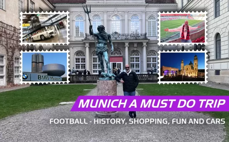 Video: A Spectacular German Adventure – Cars, Travel, and Football in Munich