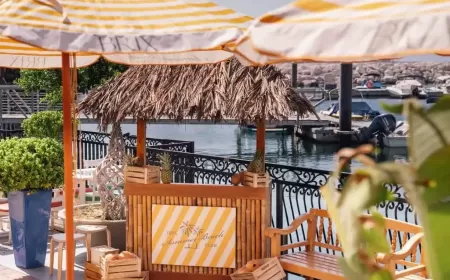 This Dubai Cafe Is Transforming Into a Summer Beach Club