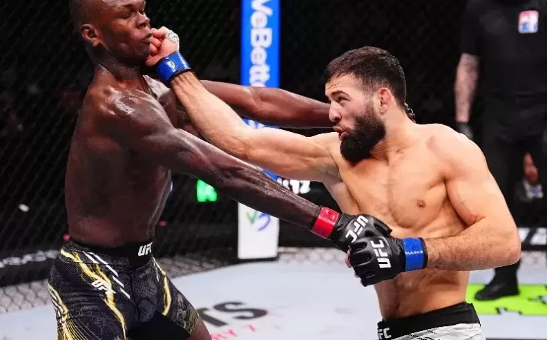 Nassourdine Imavov Kos Former Champion at UFC Fight Night: Adesanya vs Imavov