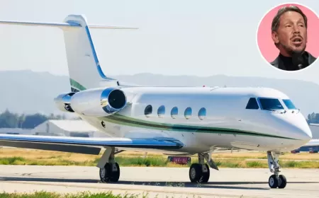 Larry Ellison's Private Jet Redefines Luxury, Speed, and Innovation