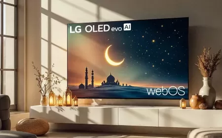 استمتعوا بتجربة مشاهدة رمضانية مميزة مع تلفزيونات OLED الرائعة من ال جي والمثالية للتجمعات العائلية‎