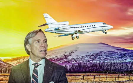 Tommy Hilfiger’s Dassault Falcon 900: A Look at His Private Jet