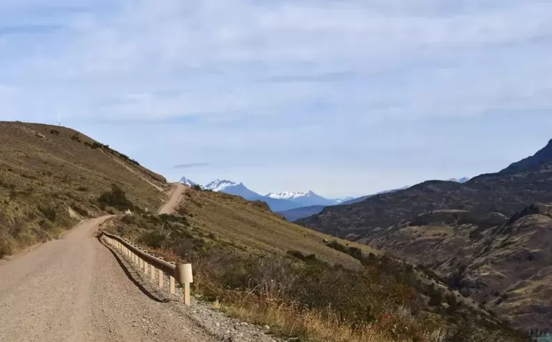 Driving Through Glaciers and Valleys