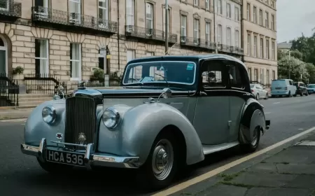 Drive Through Time The UK’s Best Vintage Car Experiences