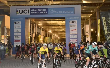 Thousands of Cyclists Ride in 15th Spinneys Dubai 92 Cycle Challenge 2025