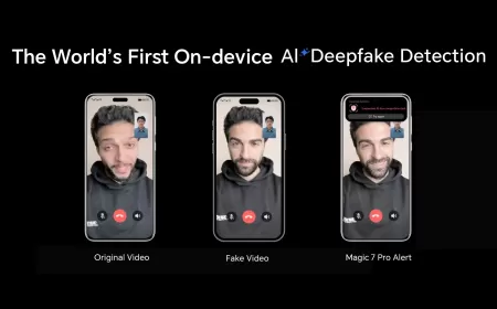 Honor Introduces AI Deepfake Detection on MAGIC7 Pro in Middle East