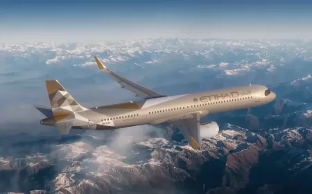 رفاهية غير متوقعة على متن A321LR من طيران الاتحاد