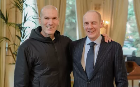 Zinédine Zidane Named Brand Ambassador for Palace Merano