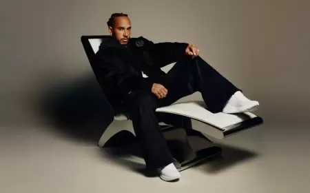 Lululemon Launches Metal Vent Tech Collection With Lewis Hamilton
