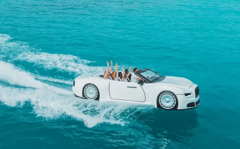 Sun Siyam Iru Fushi Unveils the Ultimate Adventure. The Jet Car