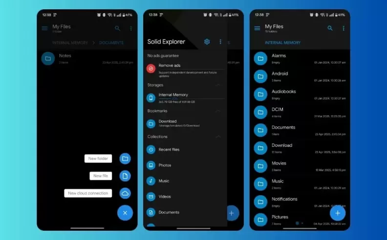 Solid Explorer for Better File Management