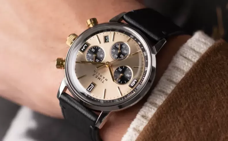 Timex Marlin Chronograph: أناقة خالدة بروح رياضية