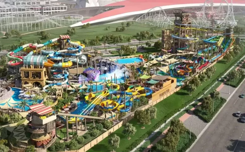 توسعة مذهلة في Yas Waterworld