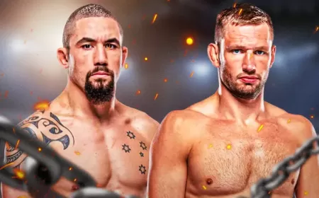 Whittaker vs De Ridder Headlines UFC Abu Dhabi Fight Night 2024
