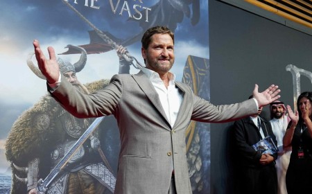 Gerard Butler Launches How to Train Your Dragon Tour in Riyadh