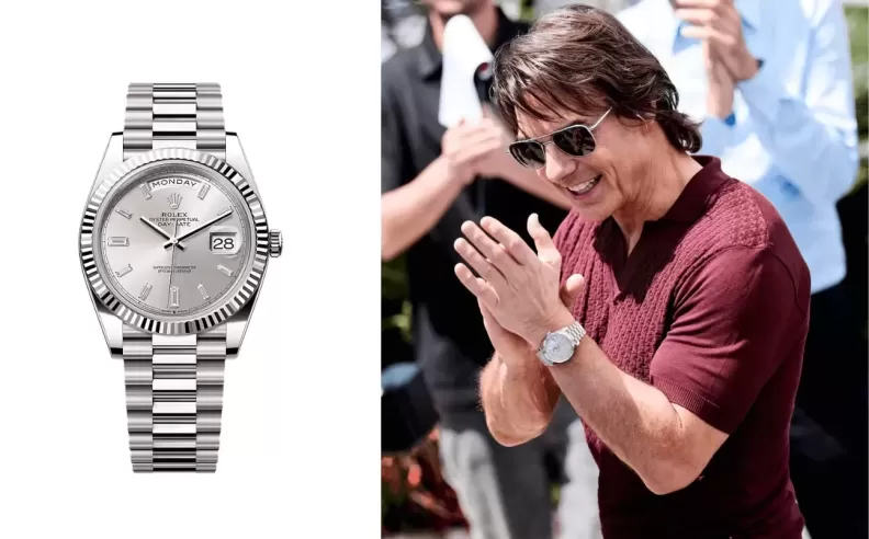 Tom Cruise Stays Loyal to Timeless Rolex