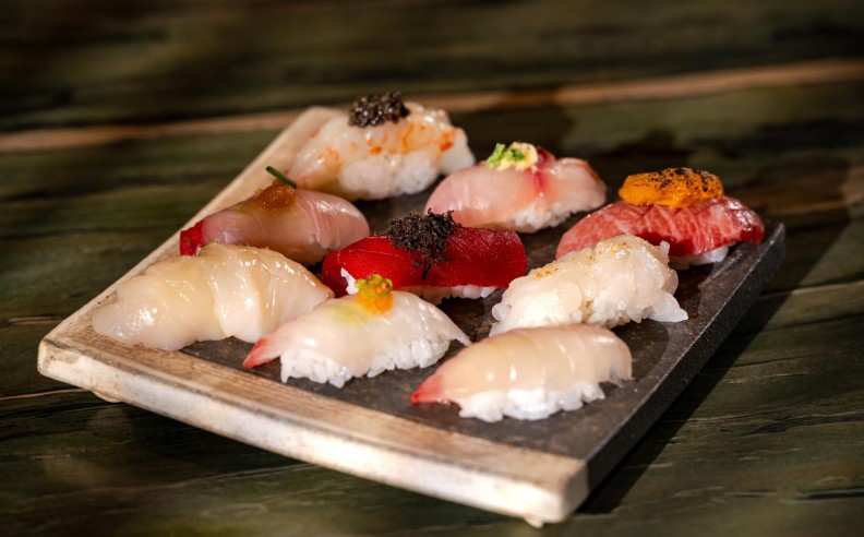 Armani/Hashi – Hashi Sushi Oma-Kase Menu