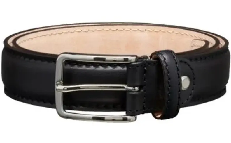 Myrqvist Black Leather Belt