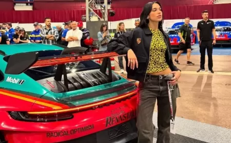 بورش GT3 RS بإصدار خاص لدوا ليبا: تحفة سباق فنية بنكهة موسيقية