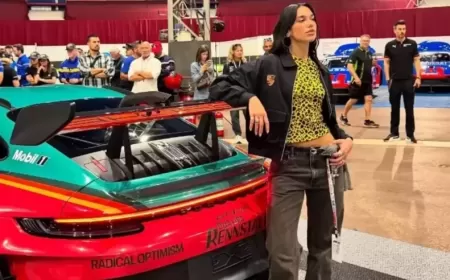 Porsche GT3 RS Gets a Dua Lipa Makeover in Monaco